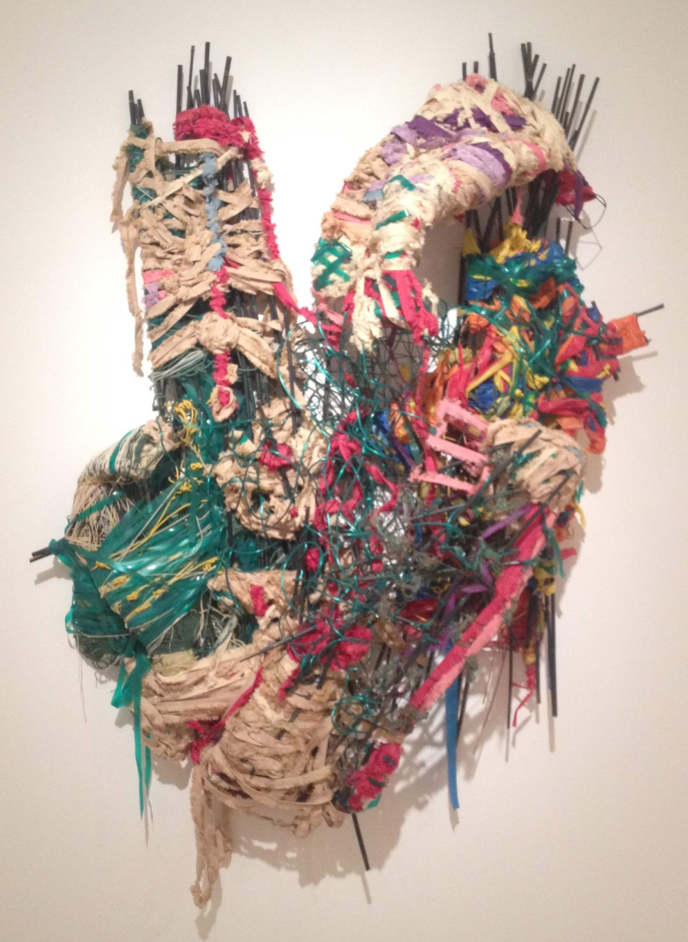 Una scultura di Judith Scott