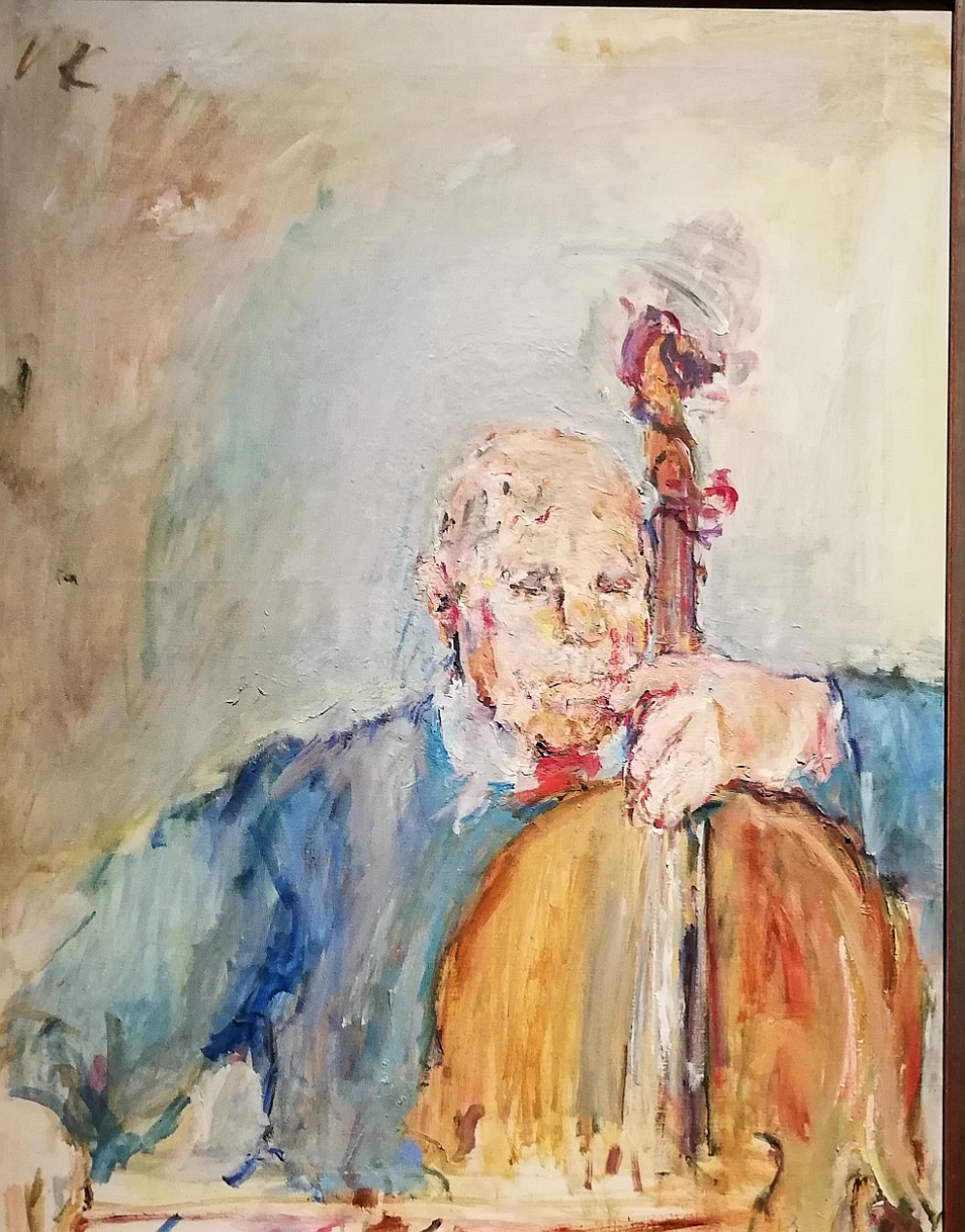 Oskar Kokoschka, “Ritratto di Pablo Casals II” (1954)