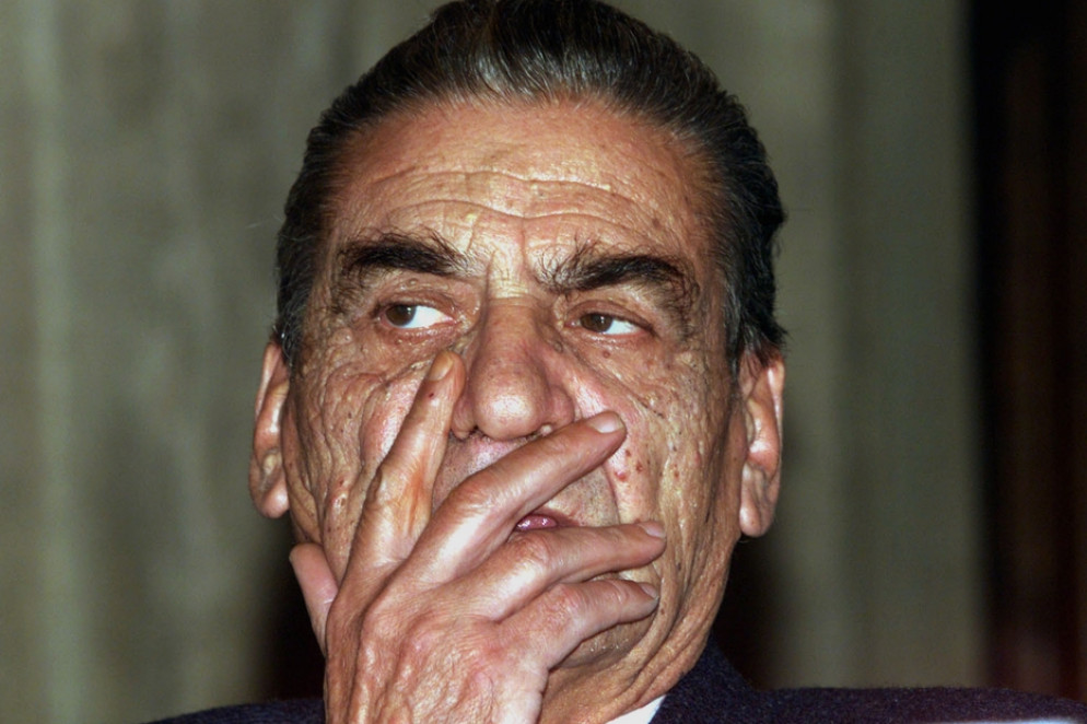 Un ritratto di Mino Martinazzoli - Archivio Ansa
