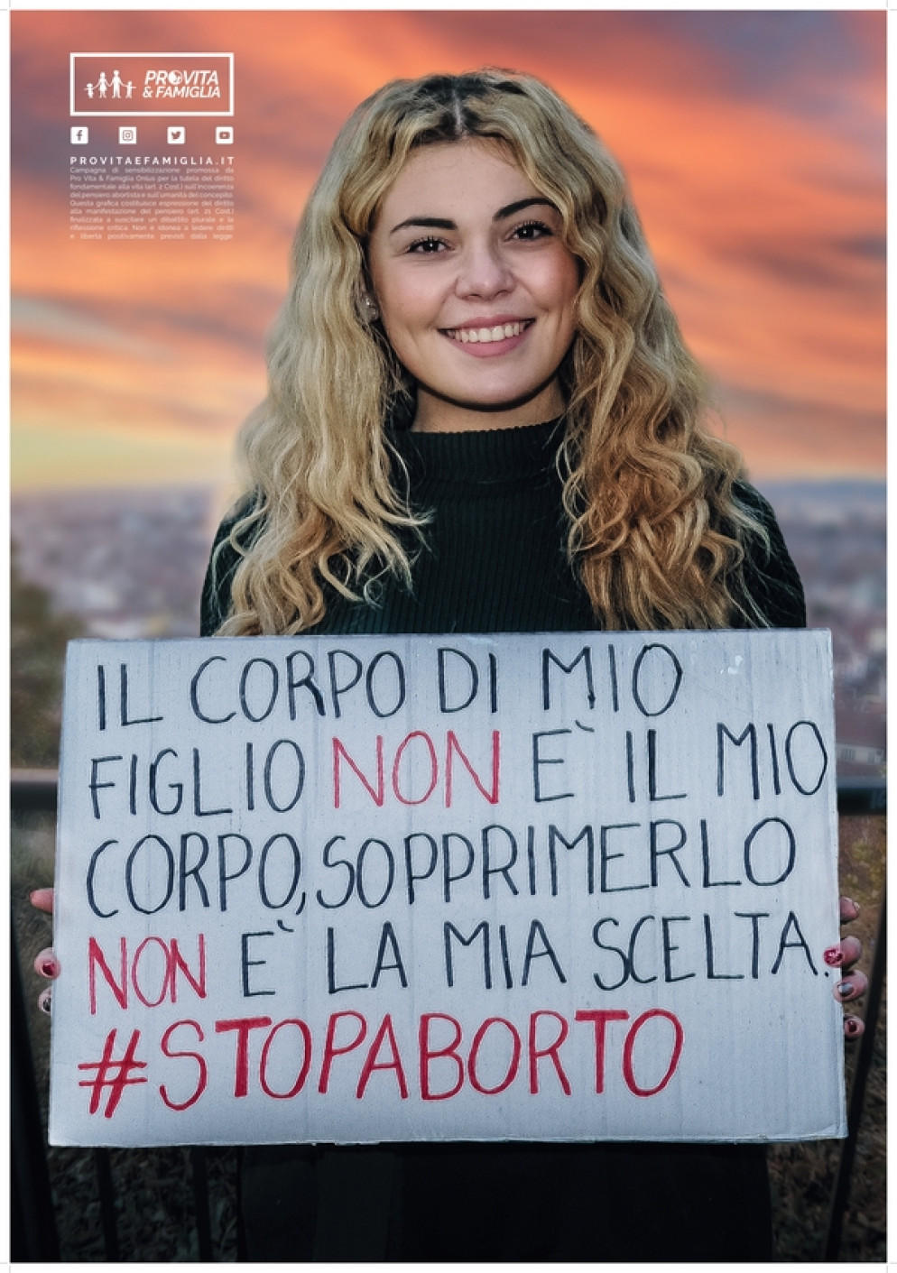 Il manifesto censurato a Reggia Calabria - Pro Famiglia e Vita
