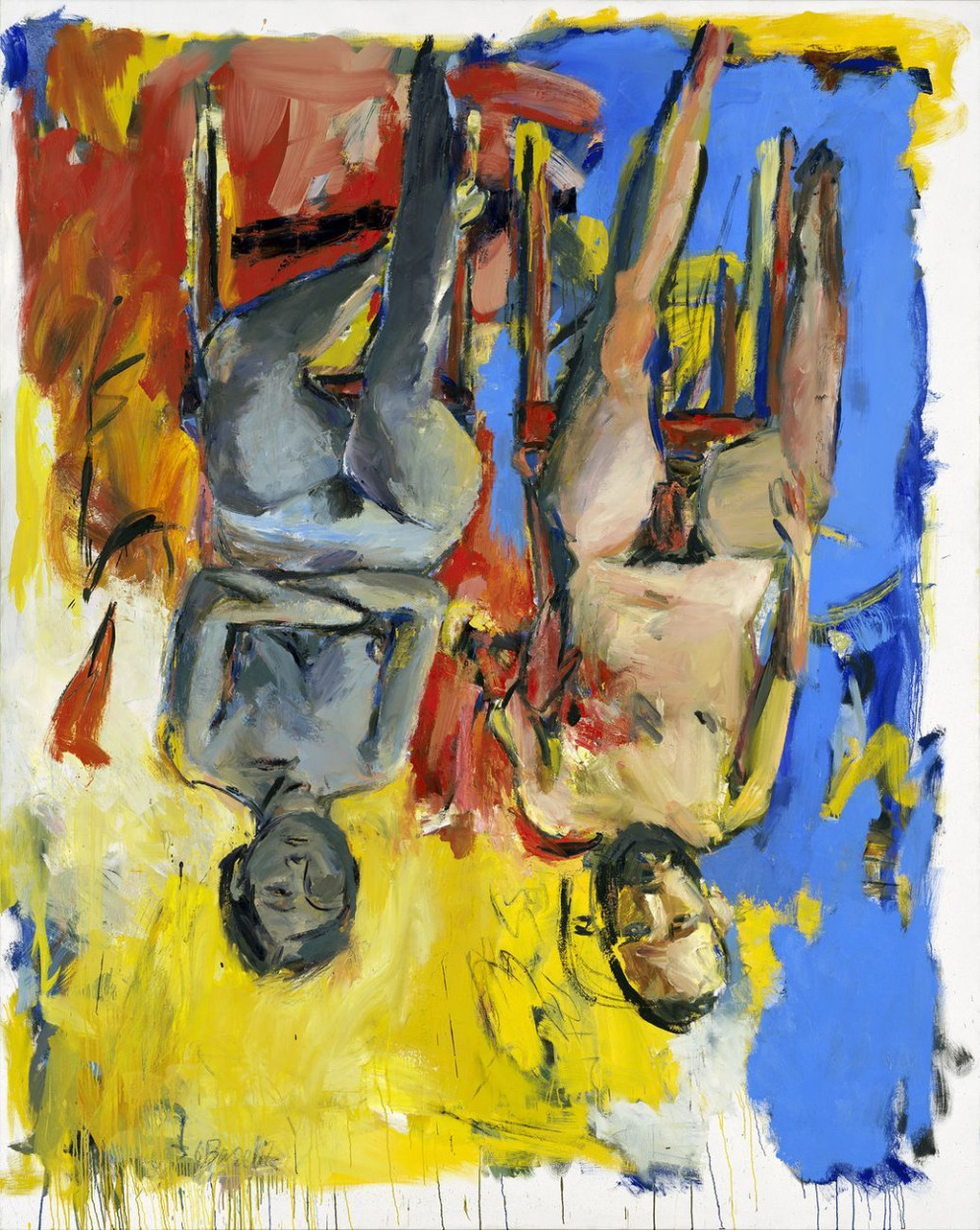 Georg Baselitz, "Camera da letto" (1975)