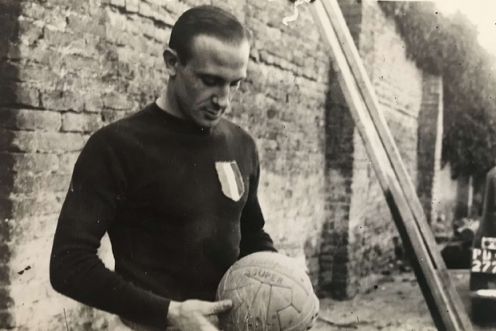 Aldo Ballarin in una foto di famiglia (foto Museo Aldo e Dino Ballarin)