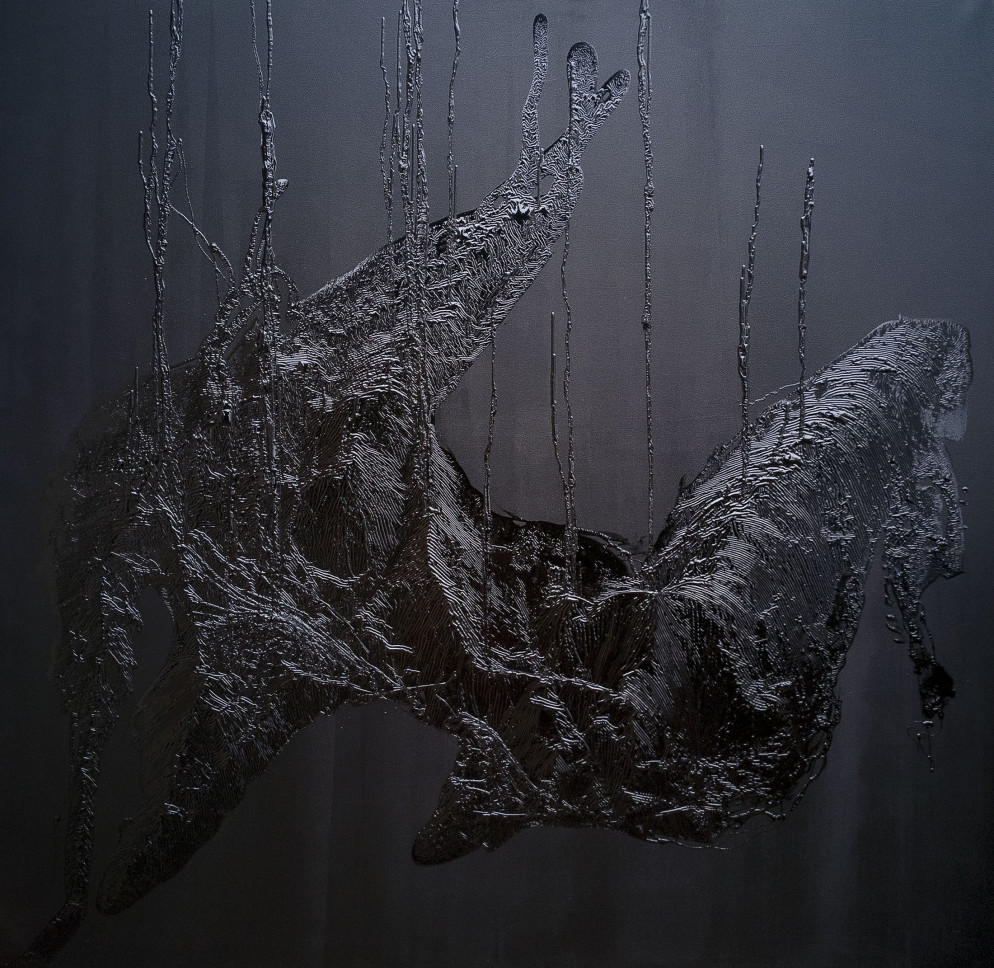 Raul Gabriel, "Depo Black #4" (2017)