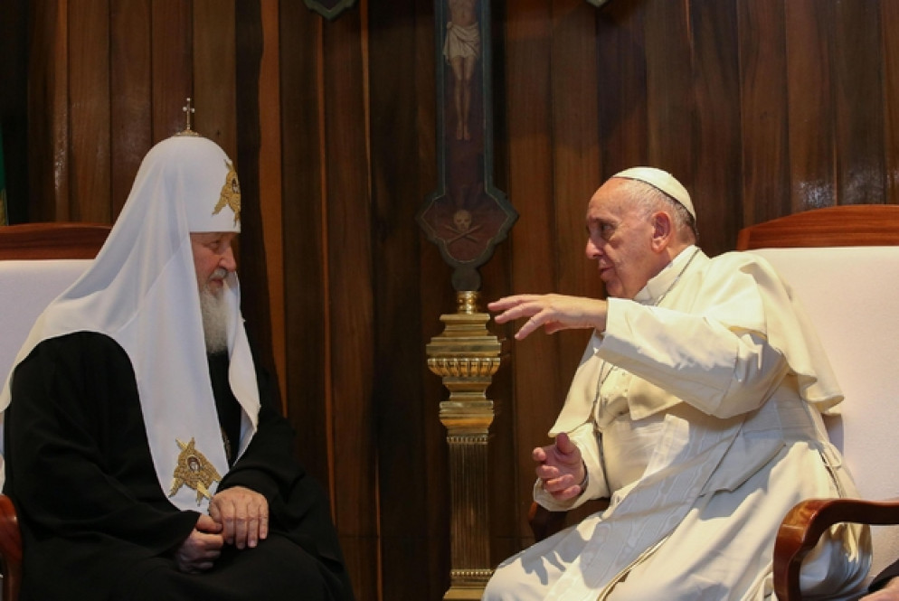 Lo storico incontro con Kirill a Cuba nel 2016