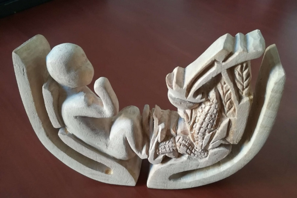 Un prototipo del logo del nuovo ospedale pediatrico