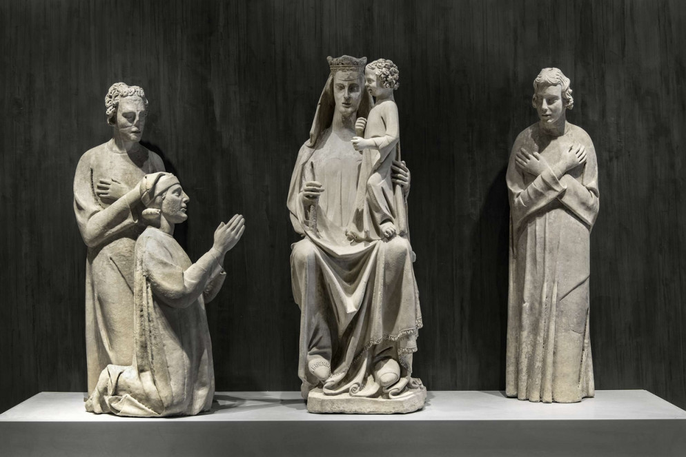 Lupo di Francesco, "Tabernacolo Camposanto" (1320) particolare. Pisa, Museo dell'Opera del Duomo (Nicola Gronchi/Opera della Primaziale di Pisa)
