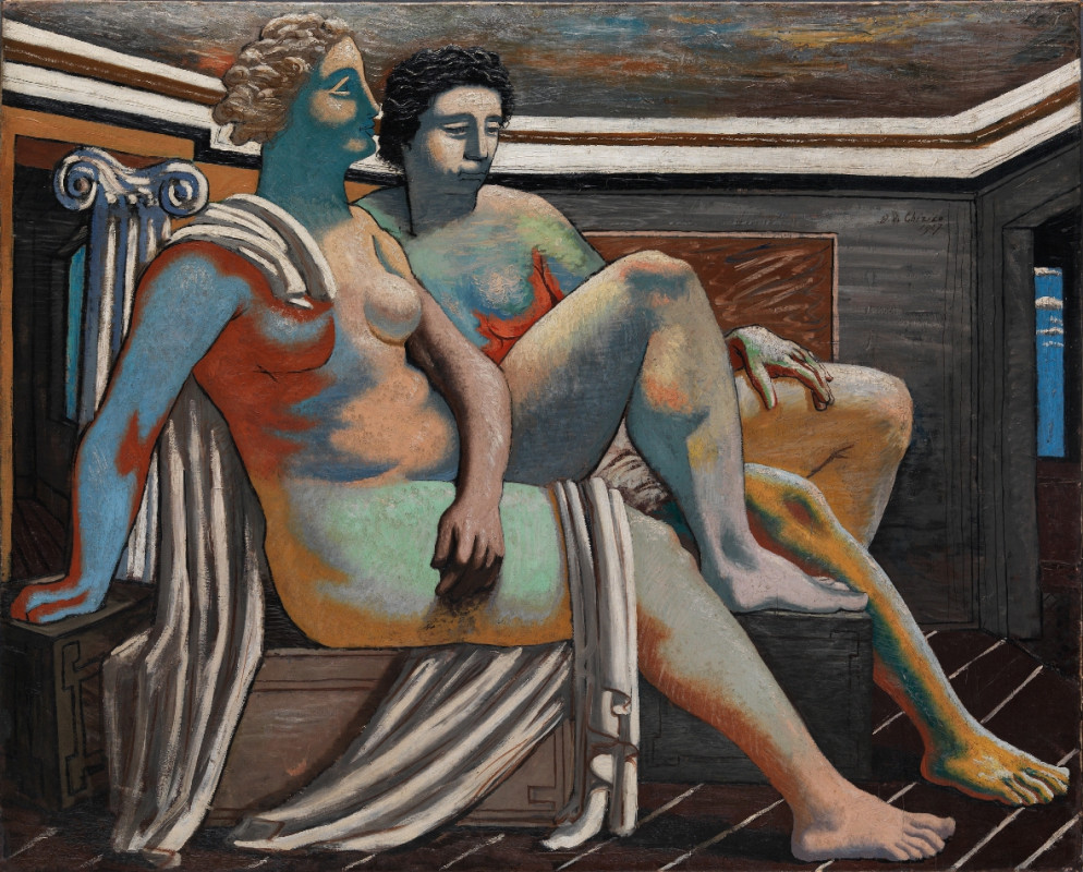 Giorgio de Chirico, "Ettore e Andromaca" 1923 (© Giorgio de Chirico by SIAE 2019)