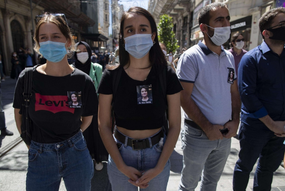 Le proteste a Istanbul dopo la morte di Ebru Timtik - Ansa