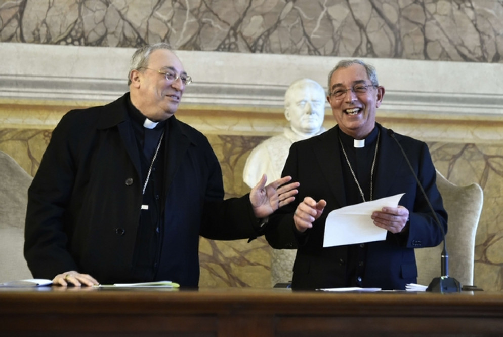 Il vicario generale di Roma, De Donatis e Marciante (Siciliani)