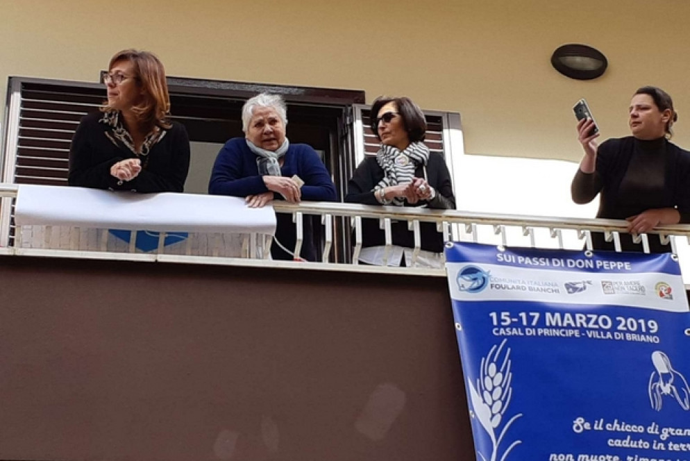 Iolanda, la mamma di don Peppe Diana. (Foto:Toni Mira)
