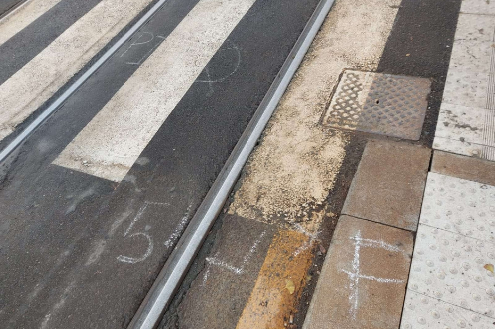 Il punto in cui la bicicletta di suor Maria Assunta Porcu è stata investita - .