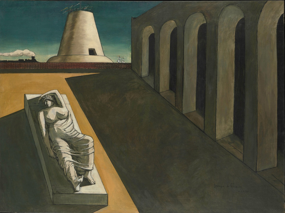 Giorgio de Chirico, "Ariadne" 1913. New York, Metropolitan Museum of Art (© Giorgio de Chirico by SIAE 2019) - Image copyright The Metropolitan Museum of Art/Art Resource/Scala, Florence