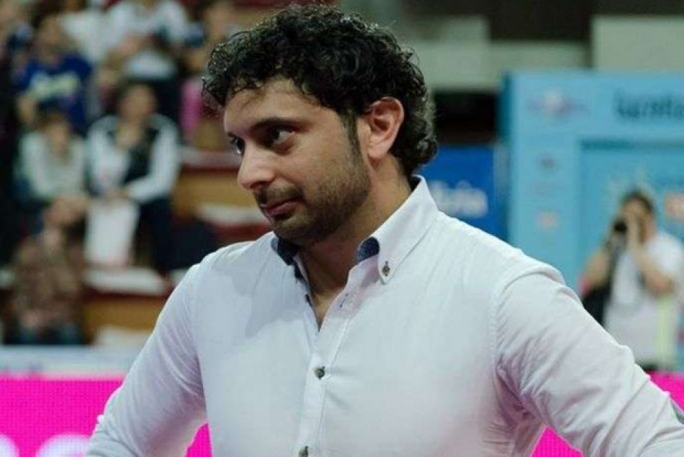 Davide Mazzanti, il ct dell’Italvolley femminile, 40 anni, marchigiano di Marotta.