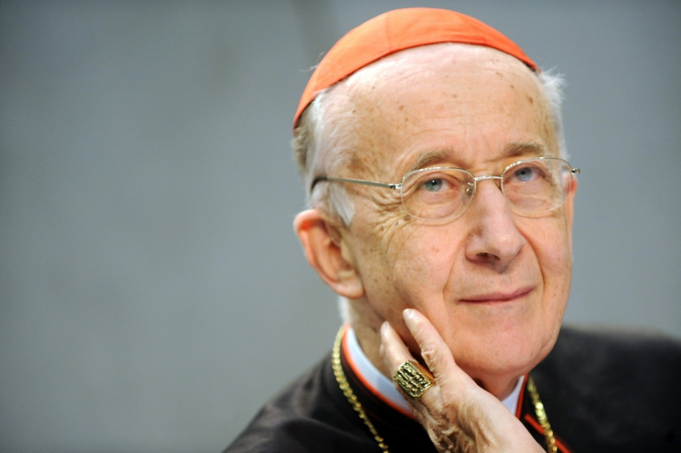 Il cardinale Camillo Ruini in una foto del 2010 - Archivio Siciliani