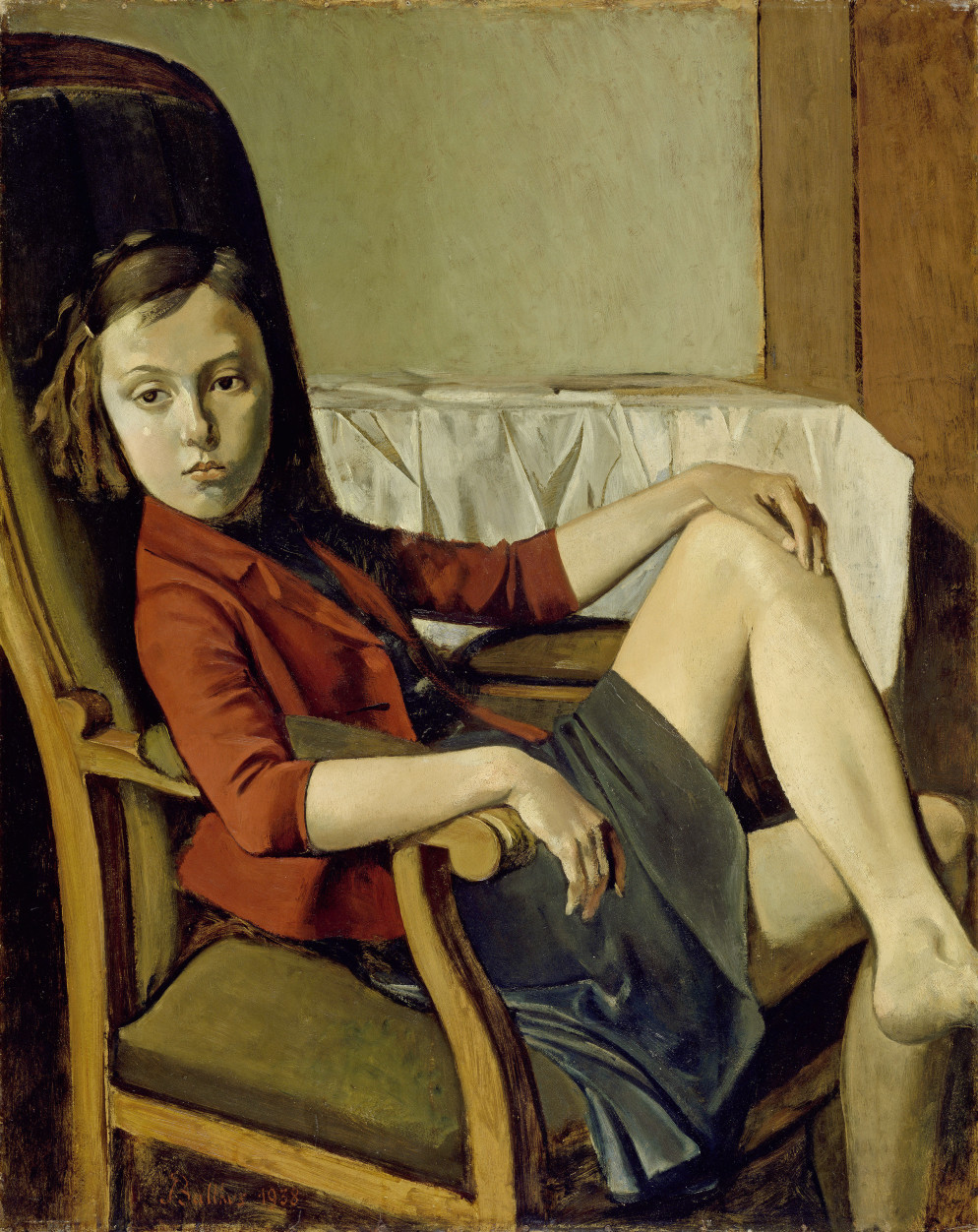 Bathus, "Thérèse" (1938) - Digital Image 2018 (c)The Metropolitan Museum of Art/Art Resource New York/Scala, Florence