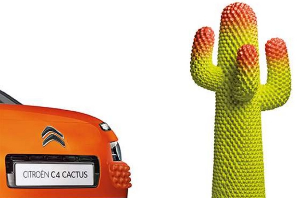 Il manifesto dell'evento di Citroen legato alla Cactus
