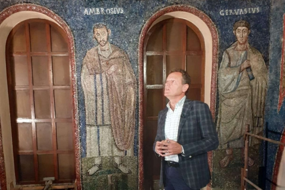Milano, San Pietro in Ciel d'Oro: Giorgio Ripa, direttore dei lavori, presenta l'intervento di restauro
