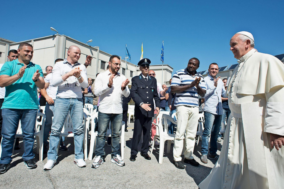 Nel carcere di Castrovillari in Calabria (Osservatore Romano)