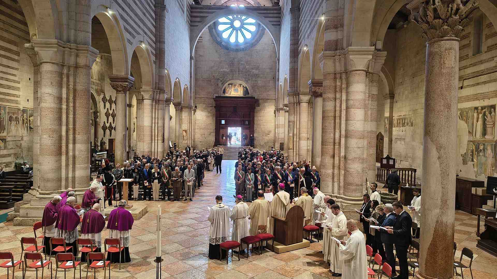 Immagine di Festa del patrono san Zeno: il discorso alla città del vescovo Domenico Pompili