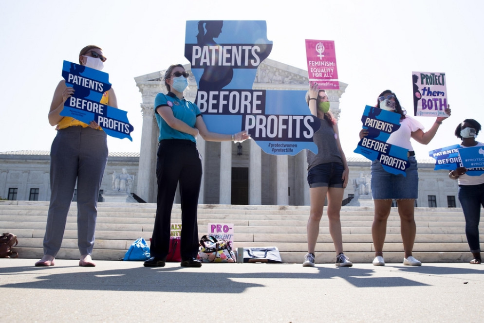 Militanti pro life manifestano a Washington