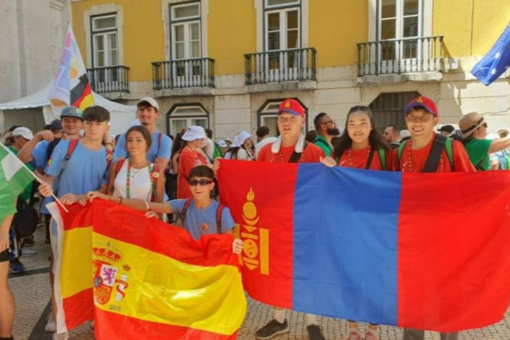 Incontri per i giovani mongoli a Lisbona - Foto Sanjaa Mng / Agensir