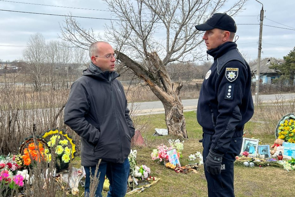 Serghii Bolvinov, il capo della sezione della polizia specializzata in crimini di guerra della regione di Kharkiv - Avvenire