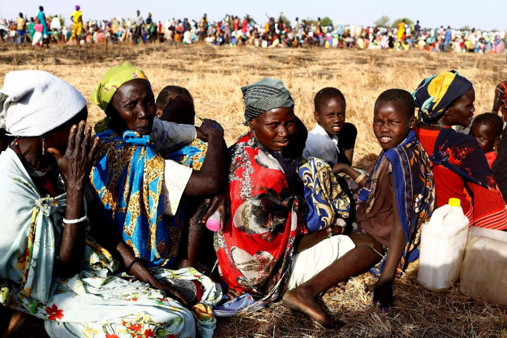 Sfollatui sudanesi a Thonyor in Sud Sudan - Reuters