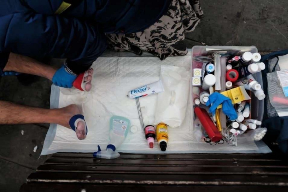Lorena e i suoi volontari si prendono cura dei migranti arrivati a Trieste lungo la rotta balcanica - Linea d'Ombra