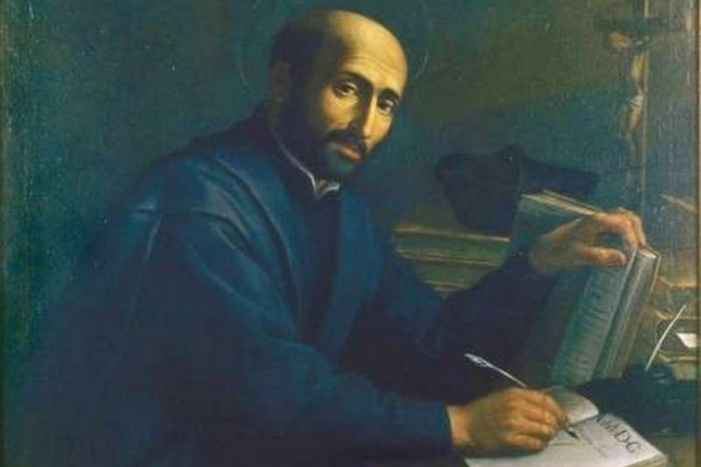 Ignazio di Loyola, fondatore dei gesuiti. Per lui gli esercizi spirituali erano centrali (De Ribera, 1622) - archivio