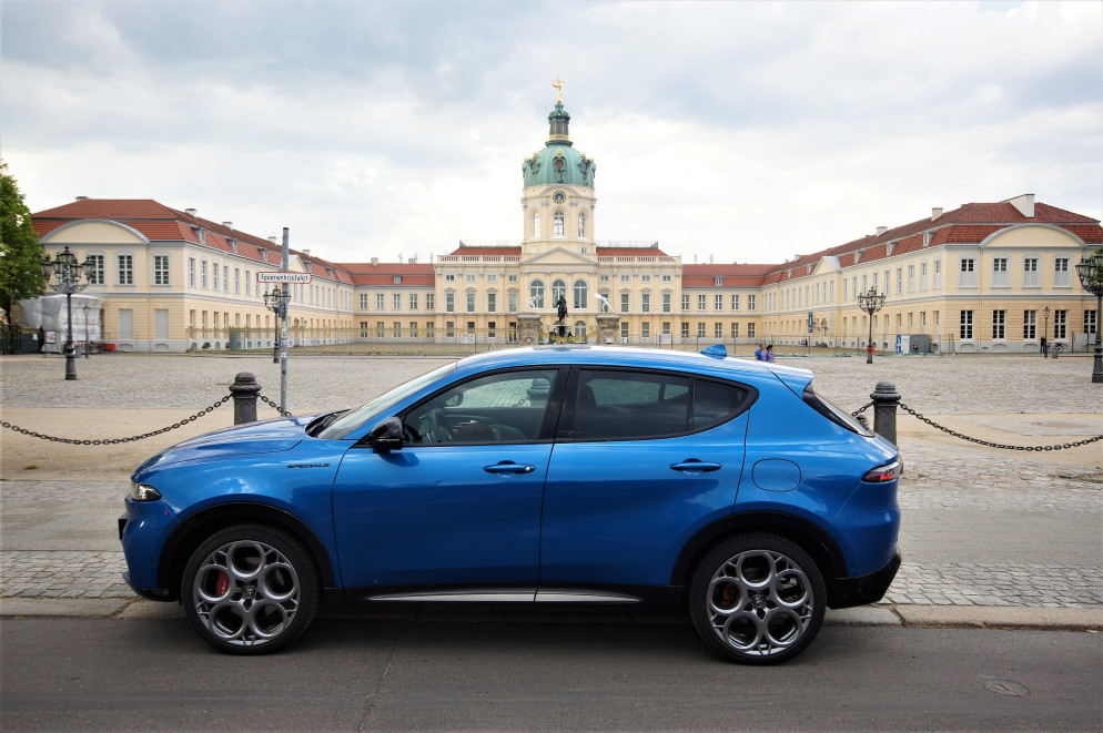 davanti al castello di Charlottenburg - .