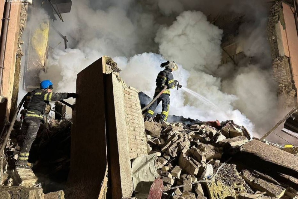 Un bombardamento a Kramatorsk - Telegram
