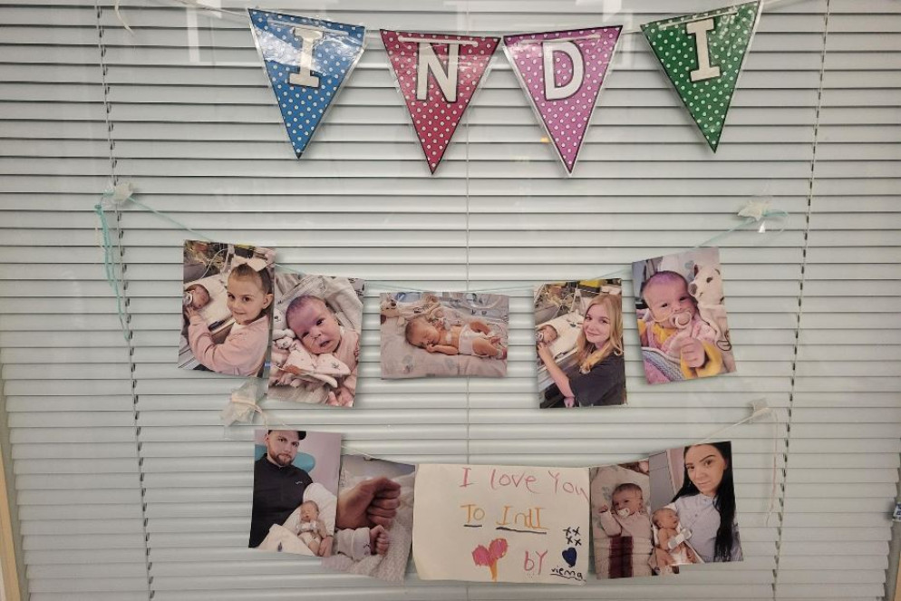 Nella stanza di Indi a Nottingham - Dal profilo Facebook di Indi Gregory