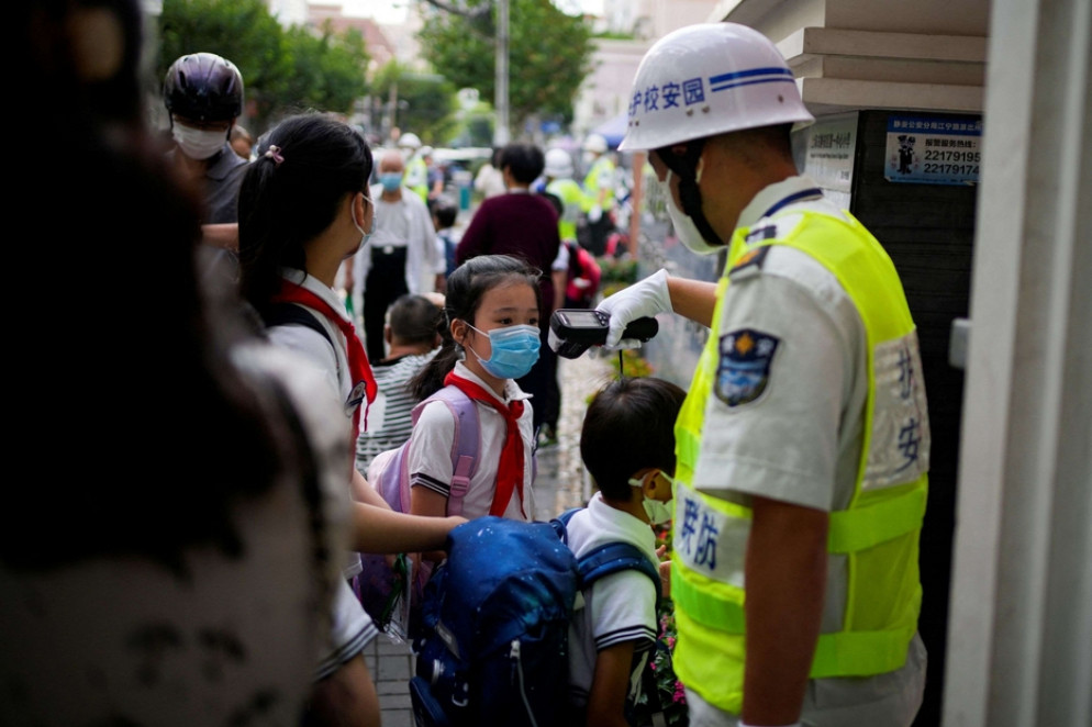 Controlli per il Covid a Shanghai in Cina - Reuters
