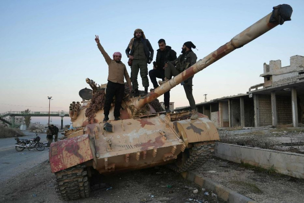 I miliziani ad Aleppo - Ansa