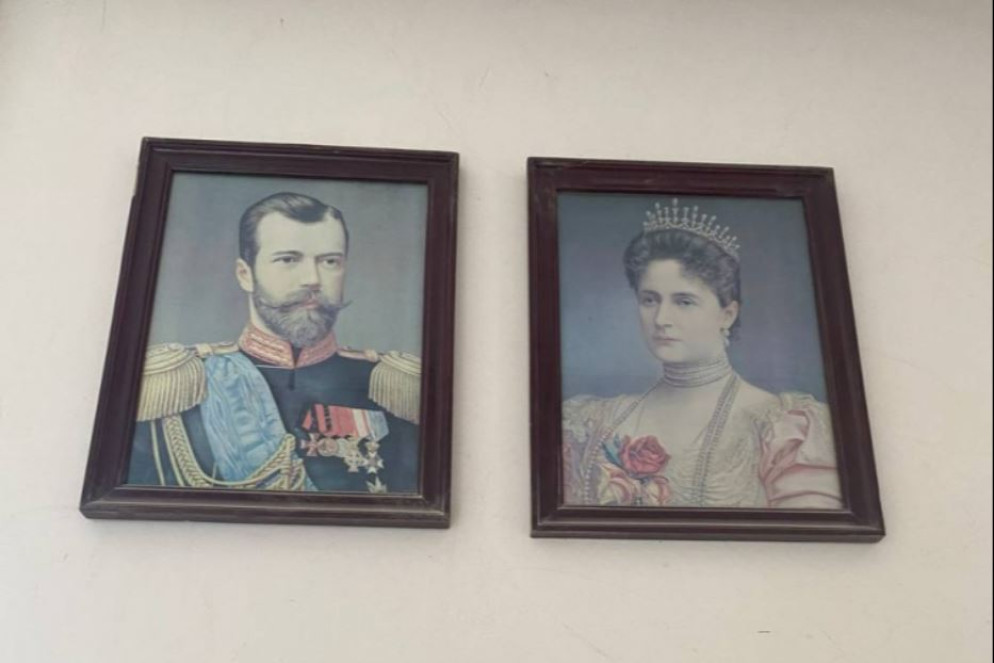I ritratti dell'imperatore russo Nicola II e dell'imperatrice Alessandra trovati nel santuario - Tkachenko.UA-Telegram