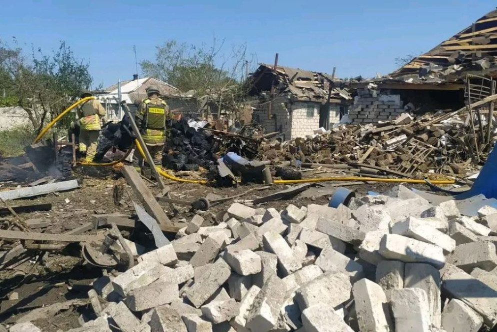 Le conseguenze degli ultimi bombardamenti russi nel distretto di Kupyansk, ultimo lembo della regione di Kharkiv al confine con la Russia - Procura di Kharkiv
