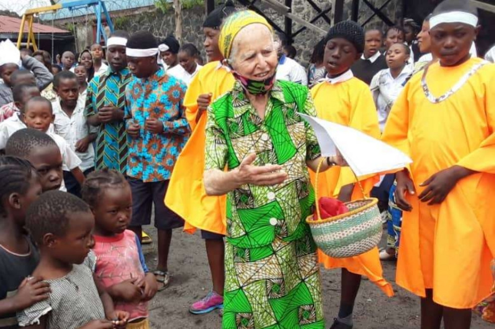 Antonina Lo Schiavo, missionaria laica in Africa, a Goma - A.L.S.
