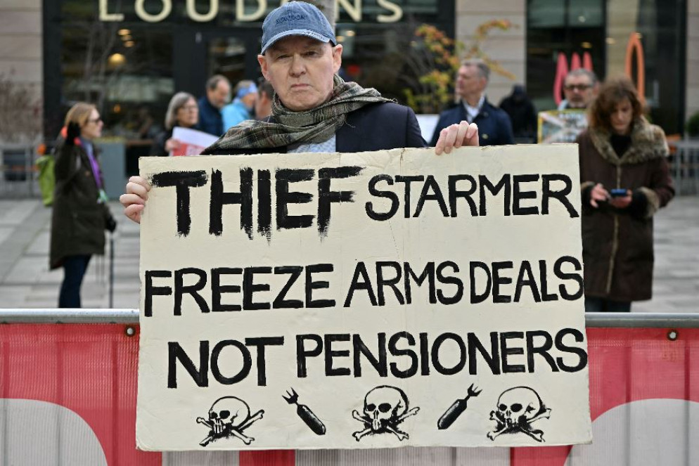 Proteste a Edimburgo contro il governo di Londra - Reuters