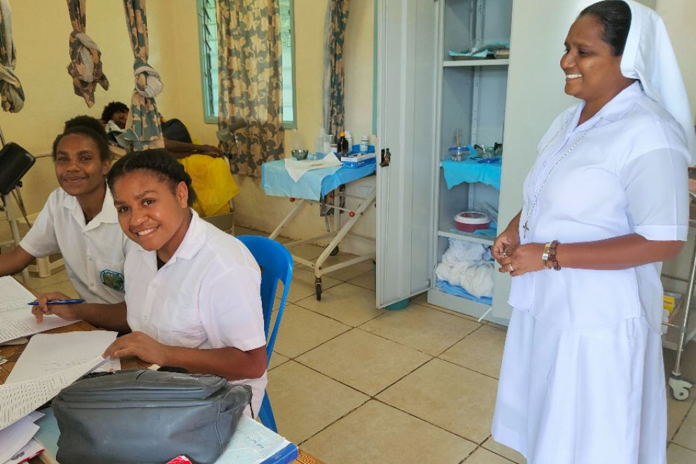 Una scuola cattolica a Papua Nuova Guinea - A. Pozzi