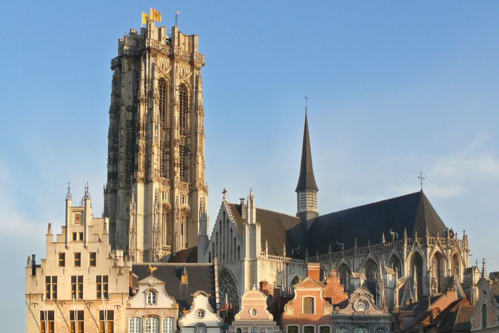 La Cattedrale della diocesi di San Robaldo, sede dell'arcidiocesi metropolitana di Malines-Bruxxelles - .