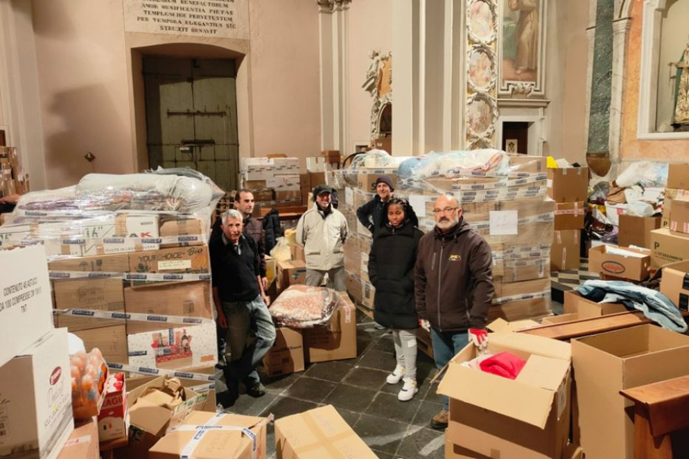La chiesetta di Maccio, nella diocesi di Como, trasformata in hub della solidarietà - "Frontiere di pace"