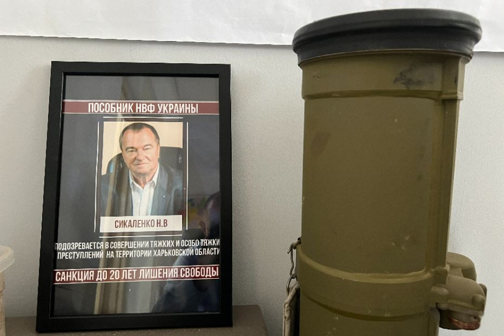 La fotosegnaletica russa del sindaco Mykola Sikalenko ricercato dalla Federazione russa - Gambassi