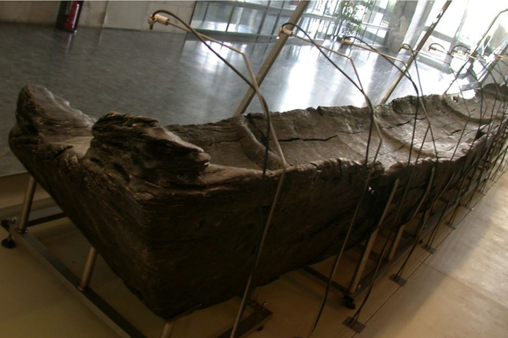 Una canoa risalente al neolitico: gli uomini di quel tempo erano abili navigatori - Università di Pisa