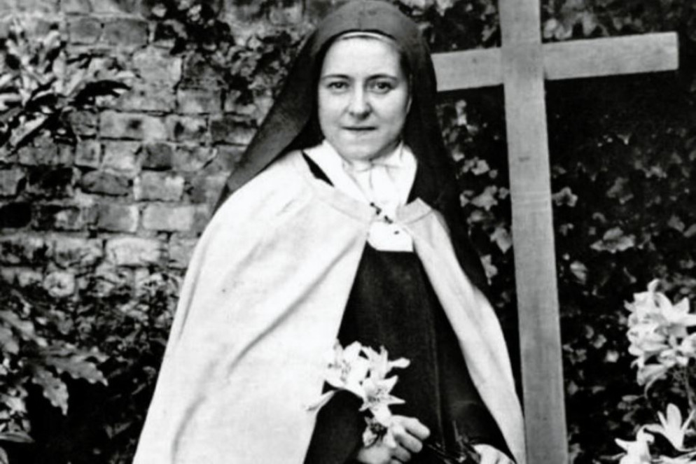 Un'immagine di santa Teresina di Gesù, detta di Lisieux, (1873-1897) - .