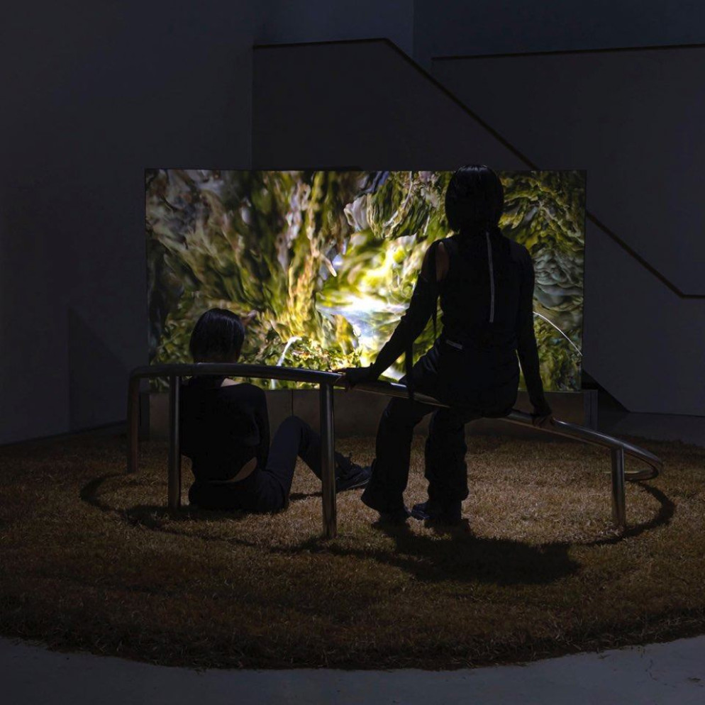 “Coagulation3” di Gijeong Goo dal padiglione tematico “Hybrid Landscape is Isolated” - maltabiennale.art