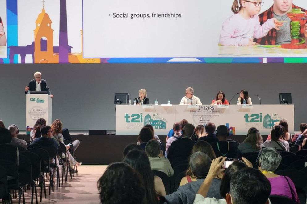Un momento dei lavori del congresso