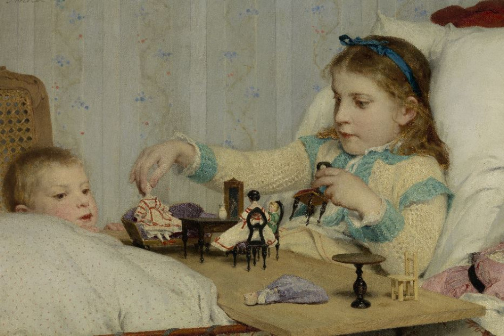 Albert Anker "La convalescente" - SIK-ISEA (Philipp Hitz)