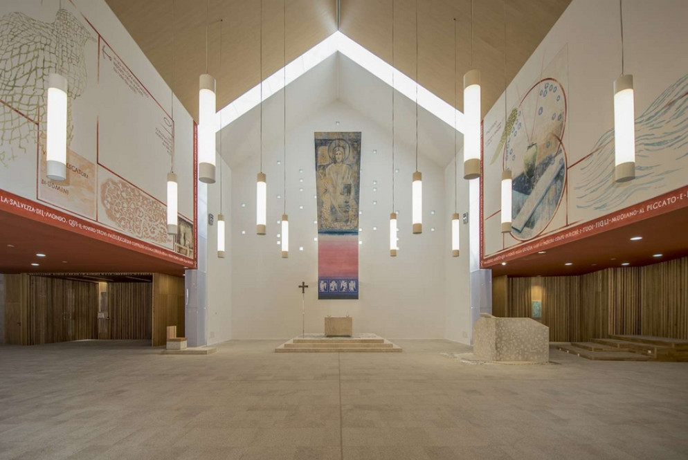 La chiesa di Sant'Ignazio da Laconi, progettata da Francesca Leto a Olbia - Studio Francesca Leto