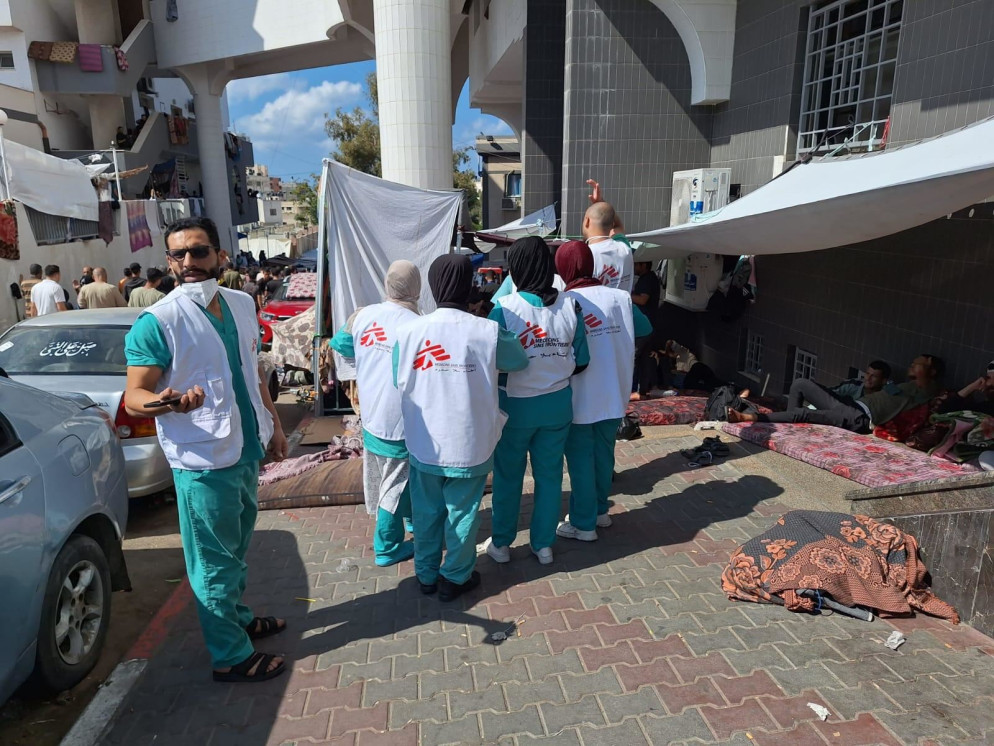 Personale di Msf nella Striscia di Gaza - Msf