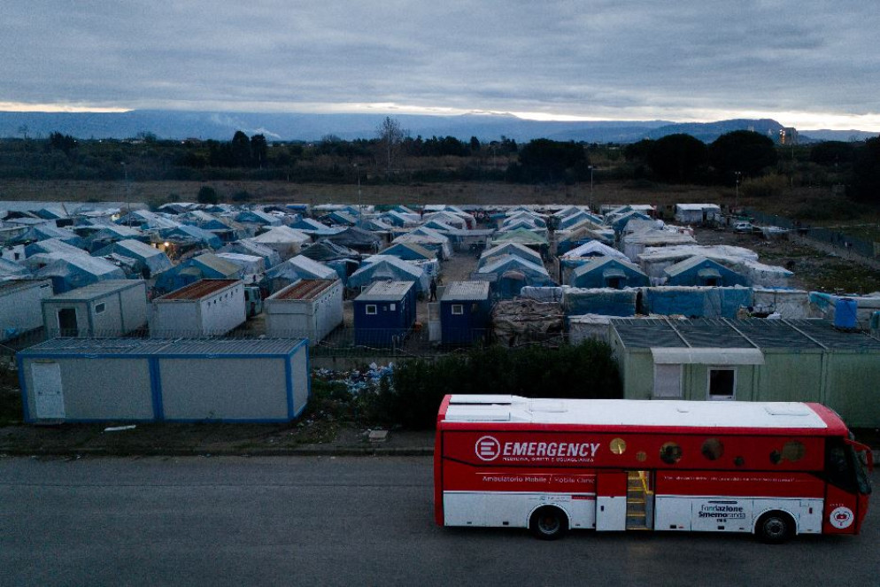 La clinica mobile di Emergency a San Ferdinando - ©davidepreti